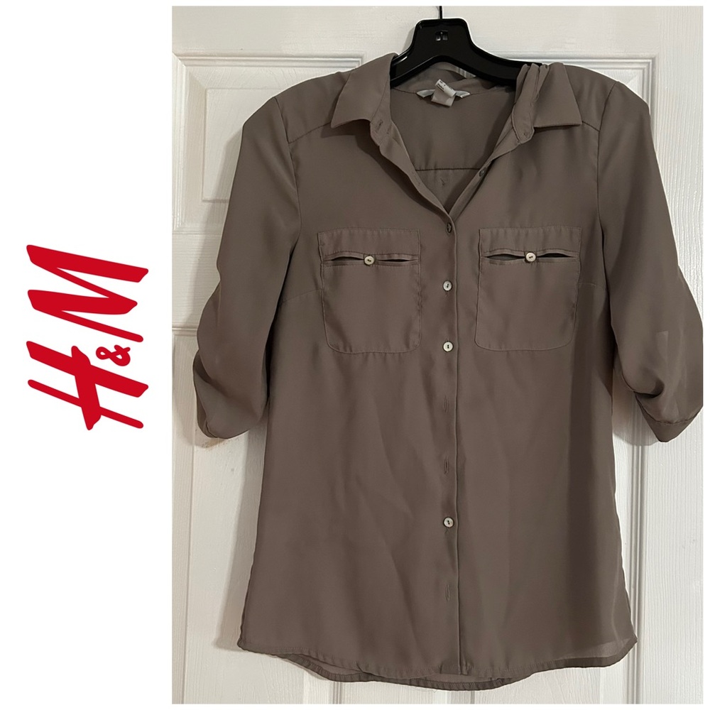 EUC H&M Button Down Shirt